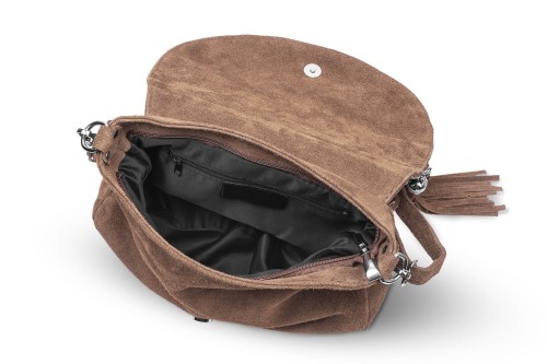 Torebka Skórzana Chlebak Vera Pelle Zamszowa Koniak (6).jpg