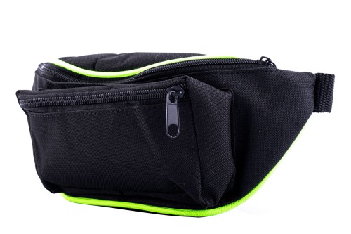 Nerka, saszetka na biodro nieprzemakalna czarna