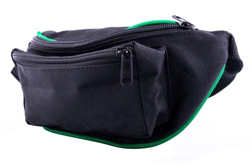 Nerka, saszetka na biodro nieprzemakalna czarna