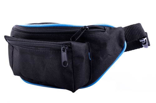 Nerka, saszetka na biodro nieprzemakalna czarna