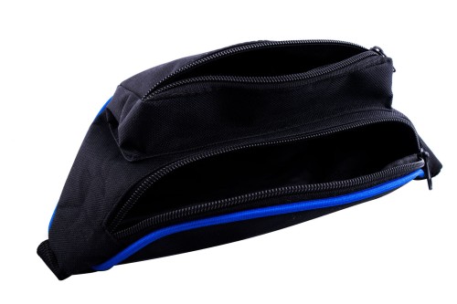 nerka, saszetka na biodro, czarna