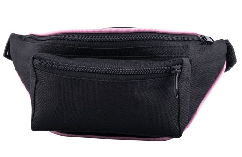 nerka, saszetka na biodro, czarna