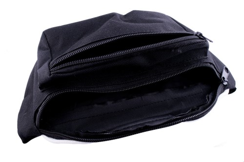 nerka, saszetka na biodro, czarna