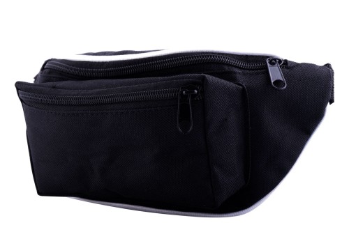 Nerka, saszetka na biodro nieprzemakalna czarna