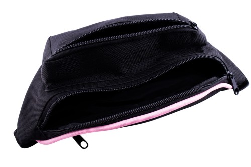 nerka, saszetka na biodro, czarna