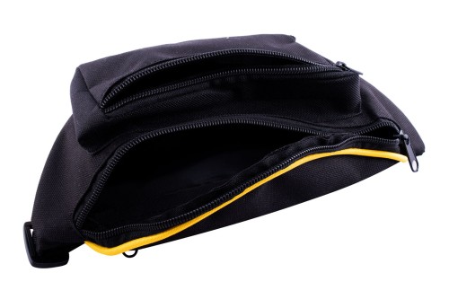 nerka, saszetka na biodro, czarna