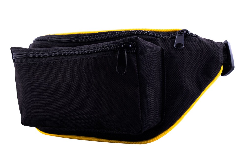 nerka, saszetka na biodro, czarna