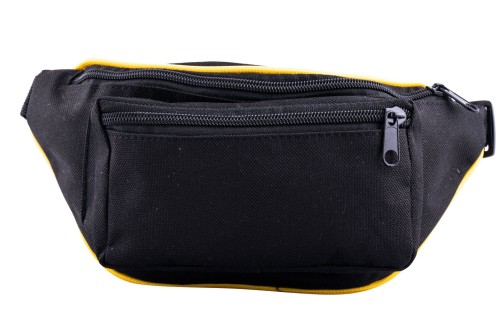 nerka, saszetka na biodro, czarna