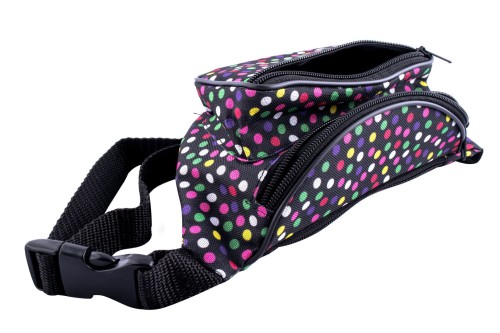 nerka, saszetka na biodro, groszki