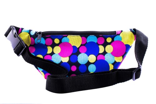 nerka, saszetka na biodro, groszki