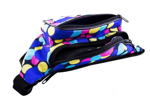 nerka, saszetka na biodro, groszki