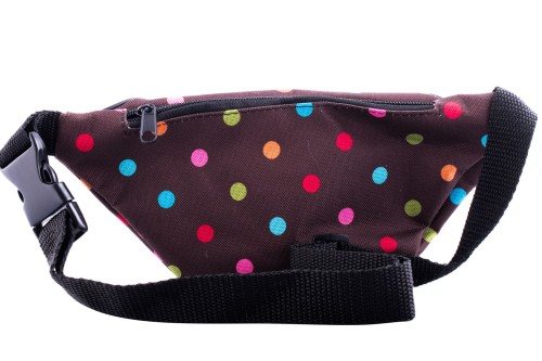 nerka, saszetka na biodro, groszki