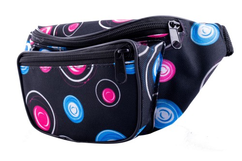 nerka, saszetka na biodro, groszki