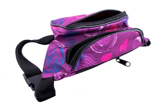 nerka, saszetka na biodro, wielokolorowa