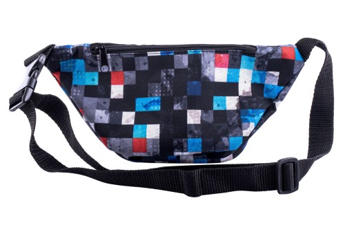 nerka, saszetka na biodro, wielokolorowa