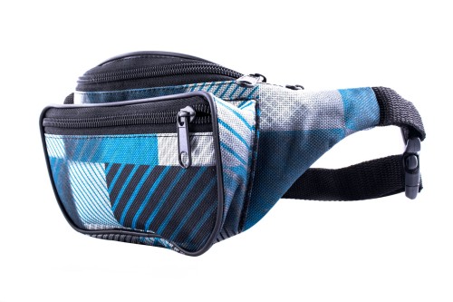 nerka, saszetka na biodro, wielokolorowa