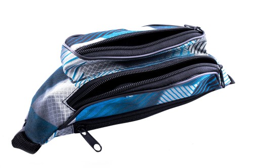 nerka, saszetka na biodro, wielokolorowa