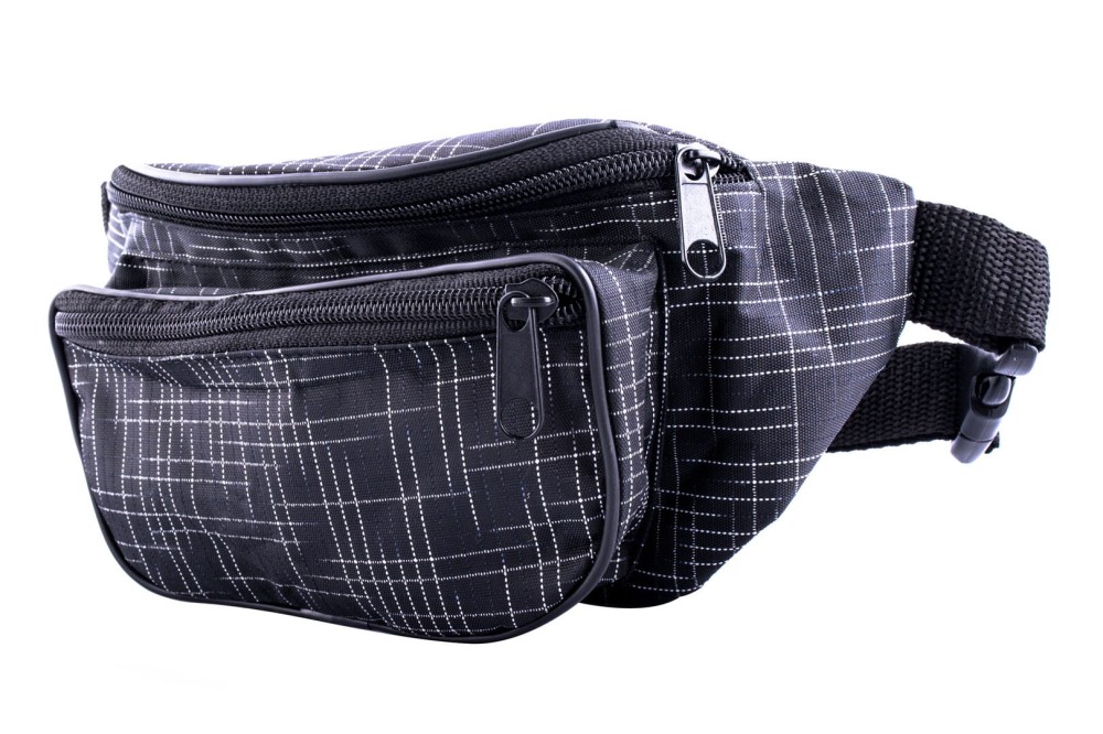 nerka, saszetka na biodro, wielokolorowa