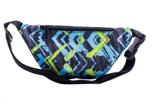 nerka, saszetka na biodro, wielokolorowa