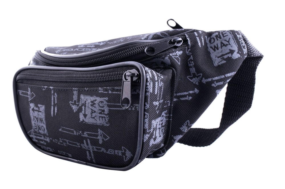 nerka, saszetka na biodro, wielokolorowa