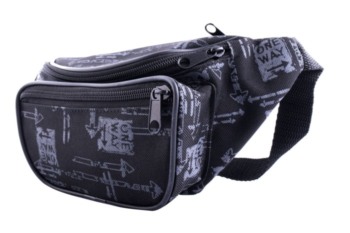 Nerka, saszetka na biodro nieprzemakalna kolorowa