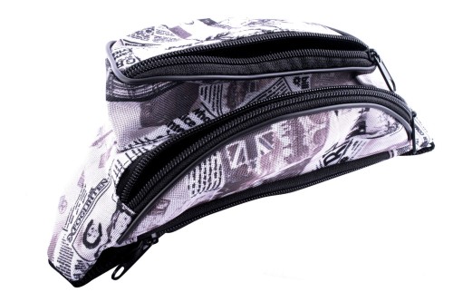 nerka, saszetka na biodro, wielokolorowa