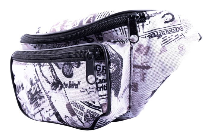 Nerka, saszetka na biodro nieprzemakalna kolorowa