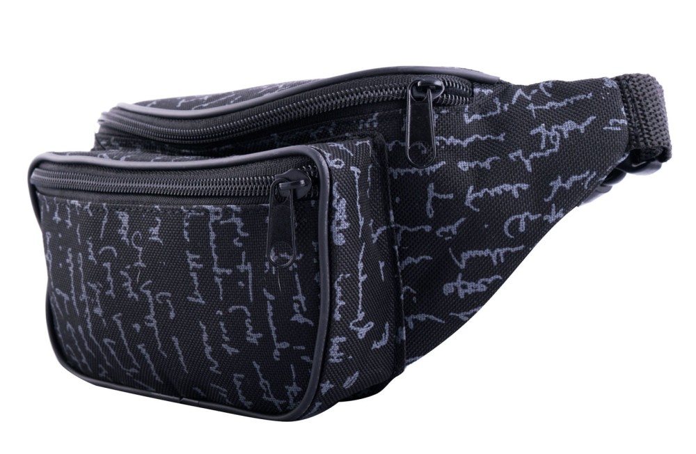 nerka, saszetka na biodro, wielokolorowa