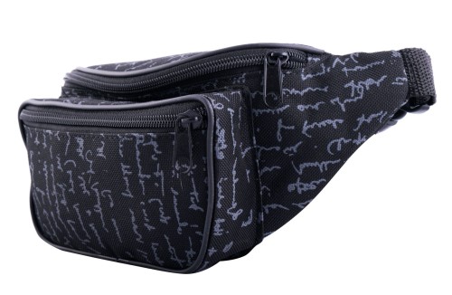 nerka, saszetka na biodro, wielokolorowa