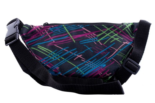 nerka, saszetka na biodro, wielokolorowa