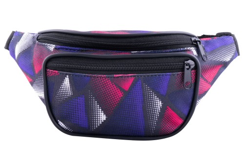 nerka, saszetka na biodro, wielokolorowa
