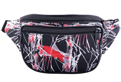 nerka, saszetka na biodro, wielokolorowa