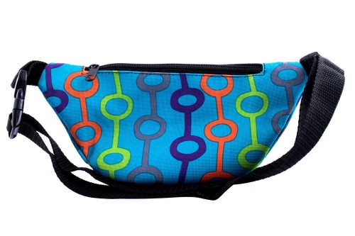 nerka, saszetka na biodro, wielokolorowa