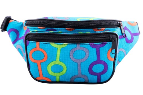 nerka, saszetka na biodro, wielokolorowa