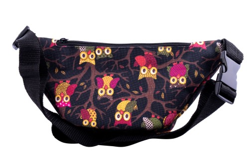 nerka, saszetka na biodro, wielokolorowa