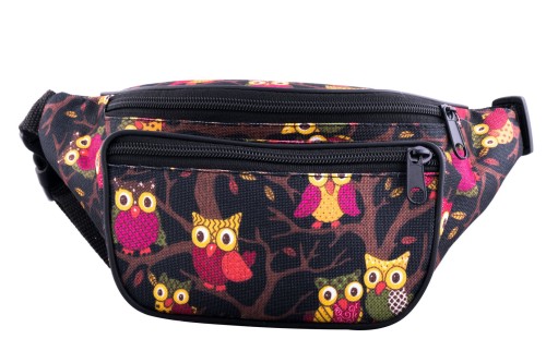 nerka, saszetka na biodro, wielokolorowa