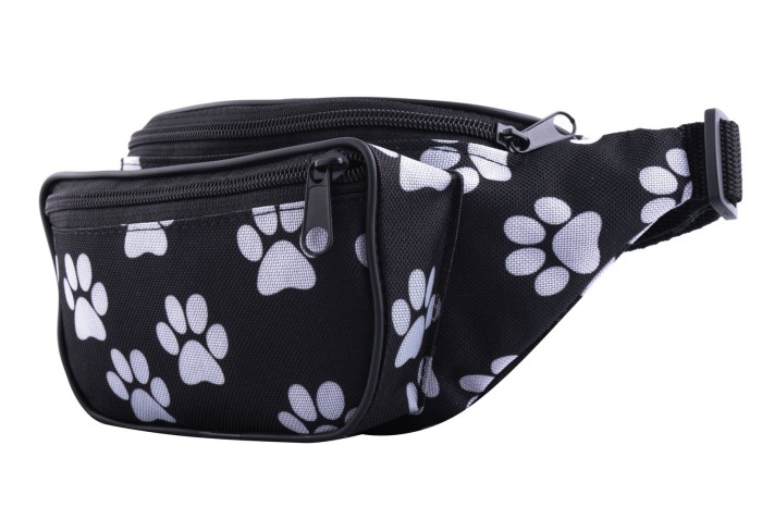 Nerka, saszetka na biodro nieprzemakalna kolorowa