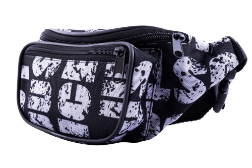 nerka, saszetka na biodro, napisy