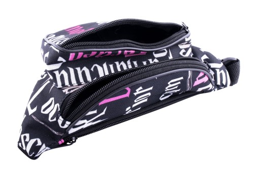 nerka, saszetka na biodro, napisy