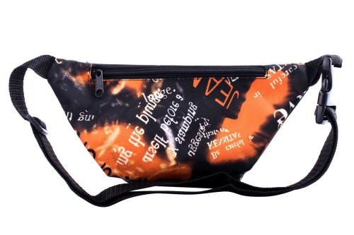 nerka, saszetka na biodro, napisy