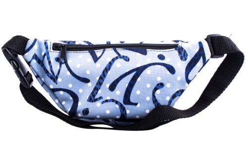 nerka, saszetka na biodro, napisy