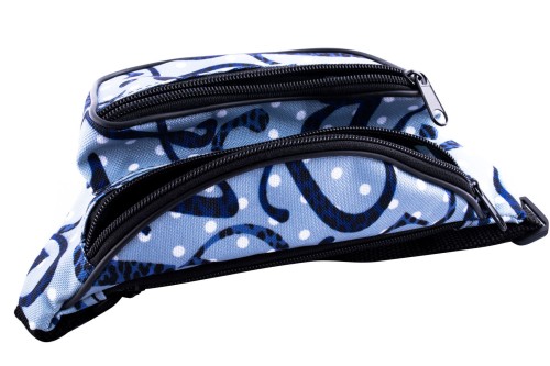 nerka, saszetka na biodro, napisy