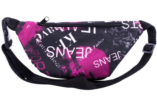 nerka, saszetka na biodro, napisy