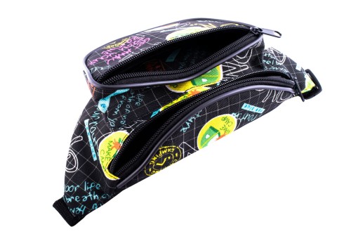 nerka, saszetka na biodro, napisy