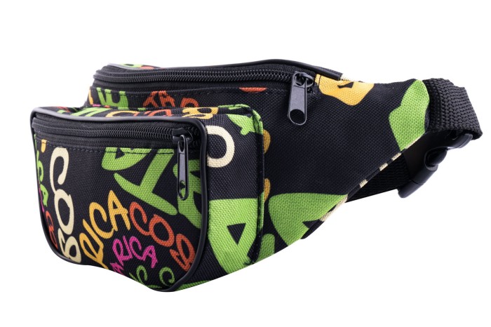 Nerka, saszetka na biodro nieprzemakalna napisy