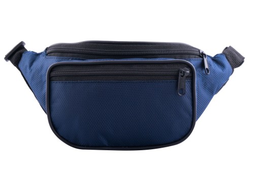 nerka, saszetka na biodro, niebieska