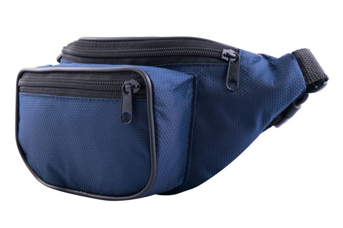 Nerka, saszetka na biodro nieprzemakalna niebieska