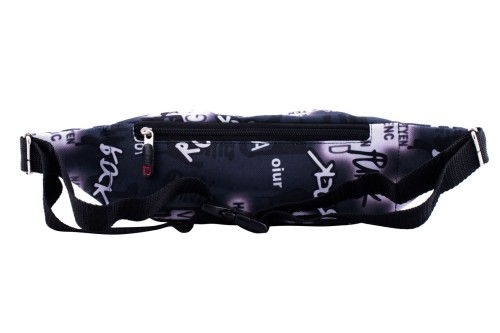 Nerka XL, Duża saszetka na biodro, napisy