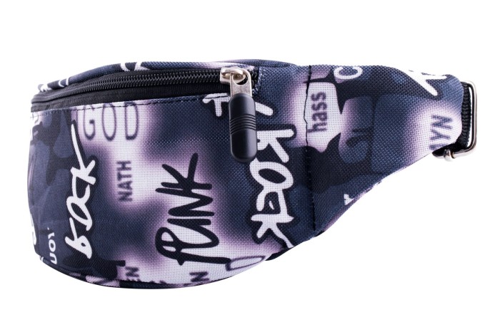 Nerka XL, Duża saszetka na biodro napisy
