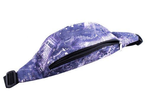 Nerka XL, Duża saszetka na biodro kolorowa